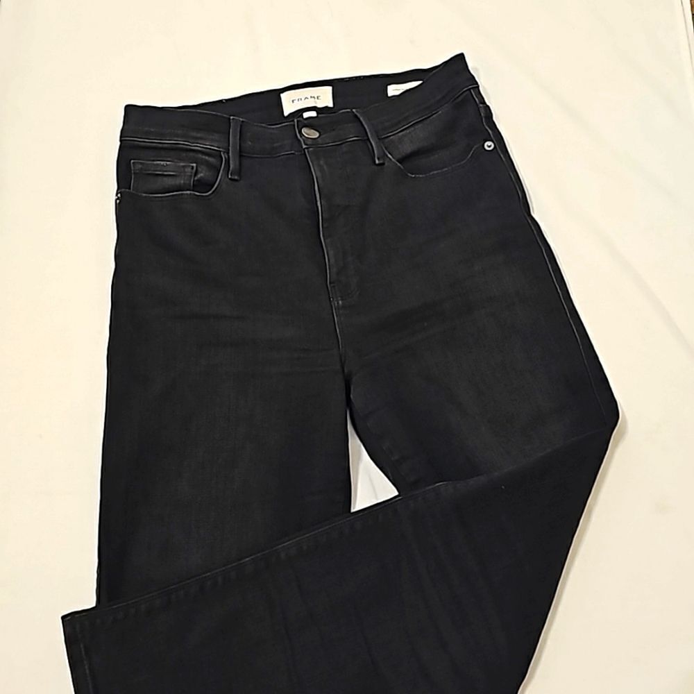 Frame Le Pixie Sylvia Slender Jeans Faded Black women 29‎